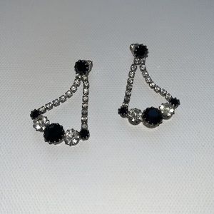 Vintage crystal earrings